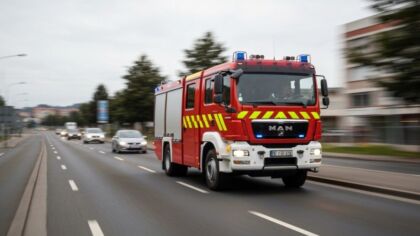 Katowice: 27-latek zatrzymany po pożarze przy Chopina